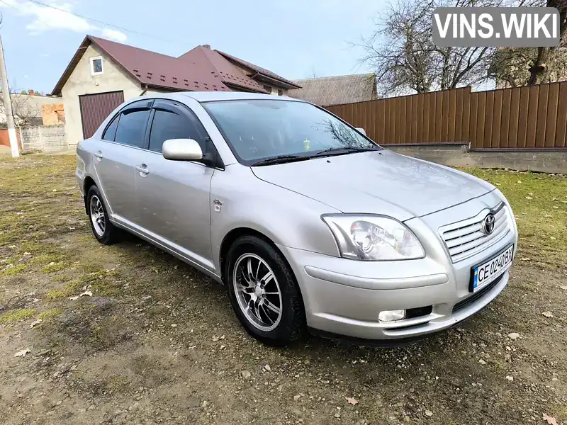 Седан Toyota Avensis 2004 null_content л. Ручна / Механіка обл. Чернівецька, Чернівці - Фото 1/21