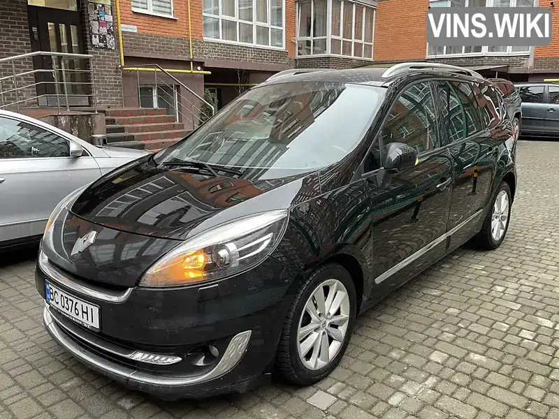 Минивэн Renault Grand Scenic 2013 1.46 л. Автомат обл. Львовская, Львов - Фото 1/21