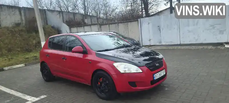 Хетчбек Kia Ceed 2007 1.59 л. Ручна / Механіка обл. Тернопільська, Тернопіль - Фото 1/21