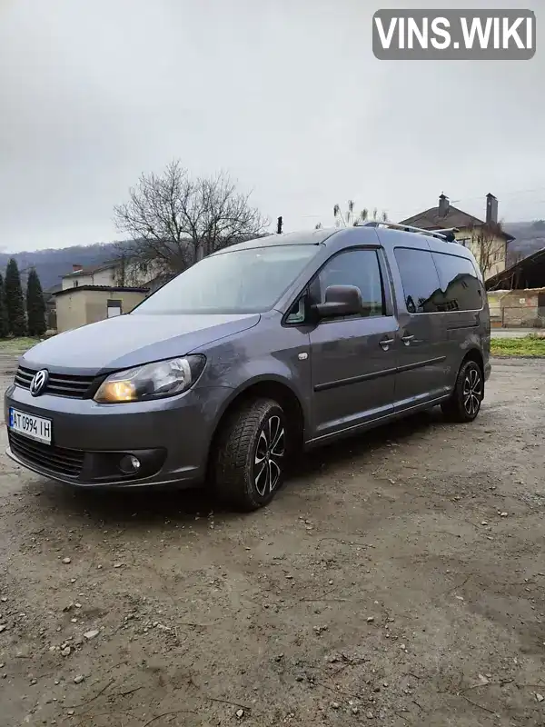 Минивэн Volkswagen Caddy 2011 1.6 л. Ручная / Механика обл. Тернопольская, Чортков - Фото 1/21