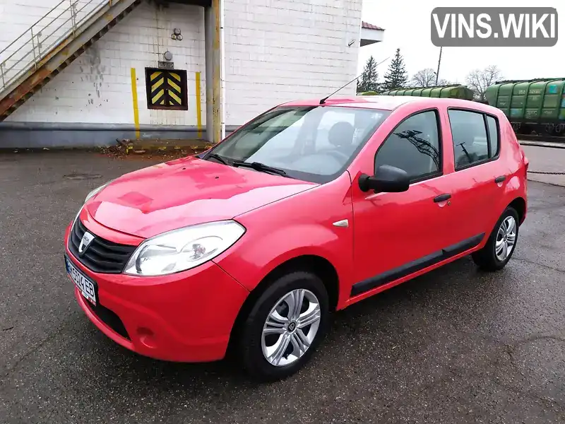 Хэтчбек Dacia Sandero 2009 1.39 л. Ручная / Механика обл. Сумская, Ромны - Фото 1/21