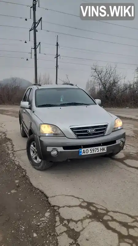 Внедорожник / Кроссовер Kia Sorento 2005 2.5 л. Ручная / Механика обл. Закарпатская, Хуст - Фото 1/10