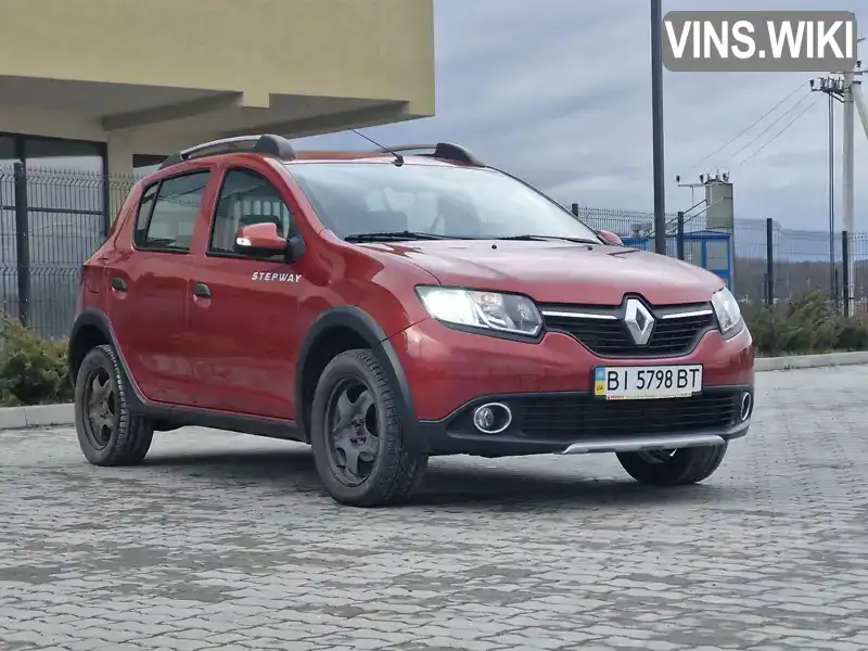 Позашляховик / Кросовер Renault Sandero StepWay 2013 1.6 л. Ручна / Механіка обл. Львівська, Львів - Фото 1/21