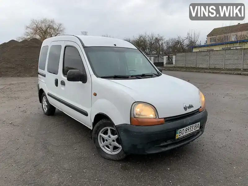 Мінівен Renault Kangoo 1999 1.9 л. Ручна / Механіка обл. Тернопільська, Тернопіль - Фото 1/21