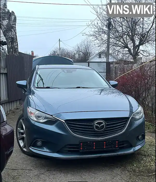 Седан Mazda 6 2013 2.49 л. Автомат обл. Киевская, Бровары - Фото 1/21