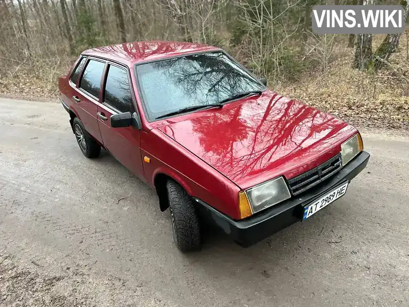 Седан ВАЗ / Lada 21099 2008 1.6 л. Ручная / Механика обл. Винницкая, Калиновка - Фото 1/21