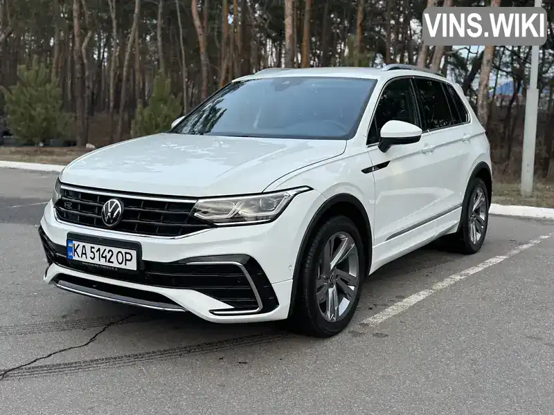 Позашляховик / Кросовер Volkswagen Tiguan 2023 1.98 л. Автомат обл. Київська, Київ - Фото 1/21