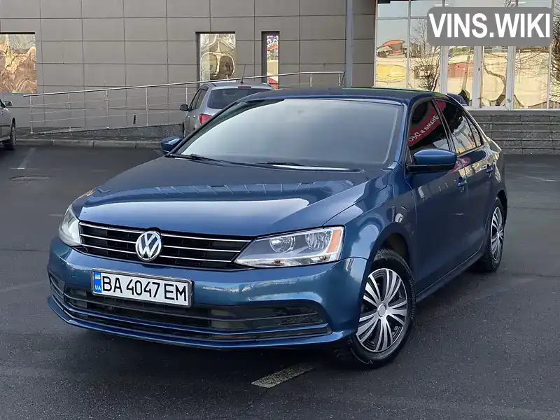 Седан Volkswagen Jetta 2015 1.4 л. Автомат обл. Кировоградская, Александрия - Фото 1/21