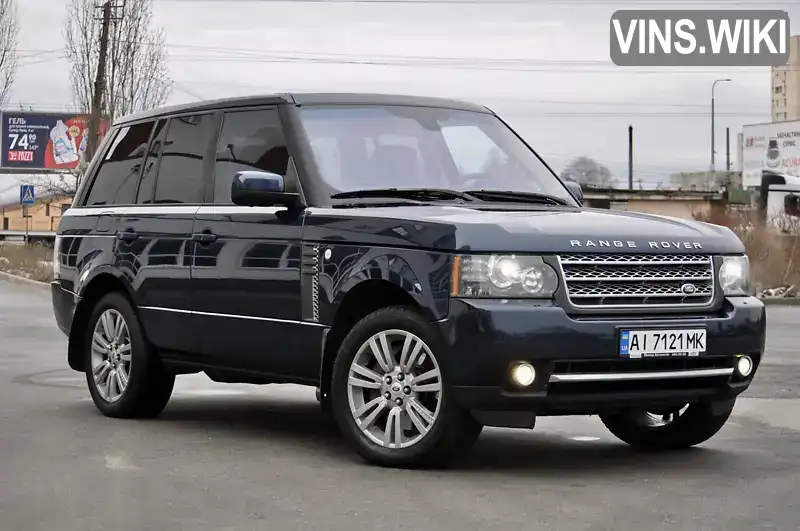 Внедорожник / Кроссовер Land Rover Range Rover 2010 4.37 л. Автомат обл. Киевская, Ирпень - Фото 1/21