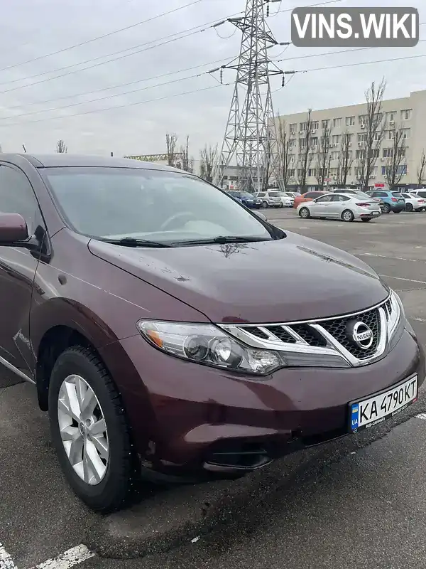 Позашляховик / Кросовер Nissan Murano 2014 3.5 л. Автомат обл. Київська, Київ - Фото 1/19