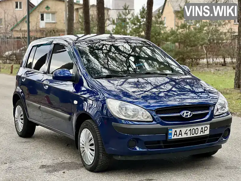 Хетчбек Hyundai Getz 2008 1.6 л. Автомат обл. Київська, Київ - Фото 1/21