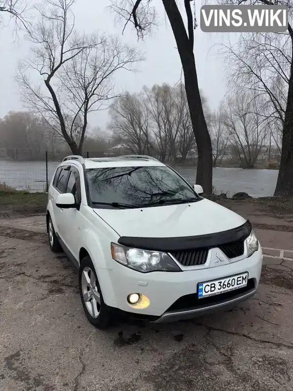 Позашляховик / Кросовер Mitsubishi Outlander 2009 2.4 л. Варіатор обл. Чернігівська, Прилуки - Фото 1/21