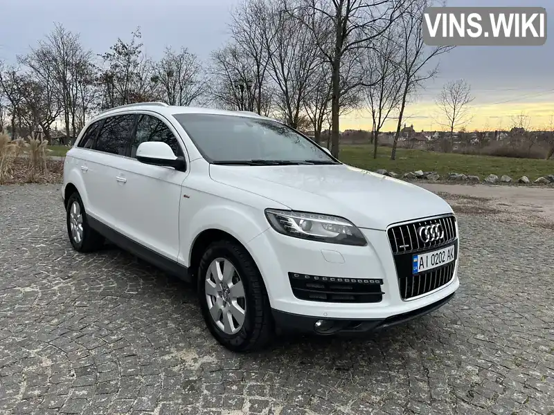 Внедорожник / Кроссовер Audi Q7 2012 2.97 л. Автомат обл. Киевская, Белая Церковь - Фото 1/21