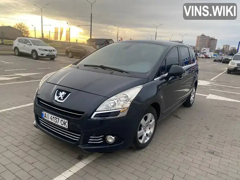 Мікровен Peugeot 5008 2010 1.56 л. Ручна / Механіка обл. Київська, Біла Церква - Фото 1/16