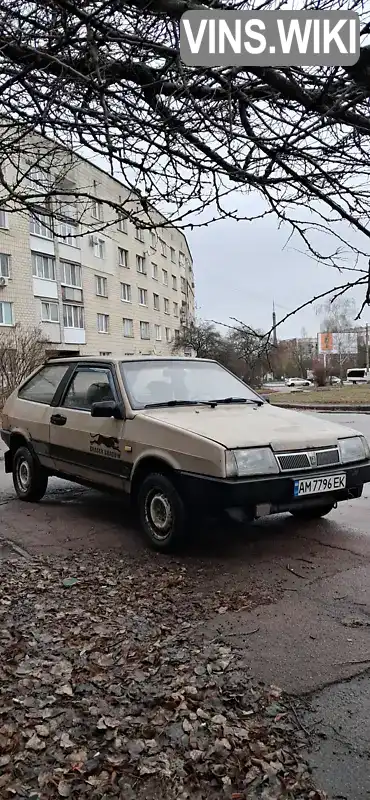 Хетчбек ВАЗ / Lada 2108 1987 1.29 л. обл. Житомирська, Житомир - Фото 1/7