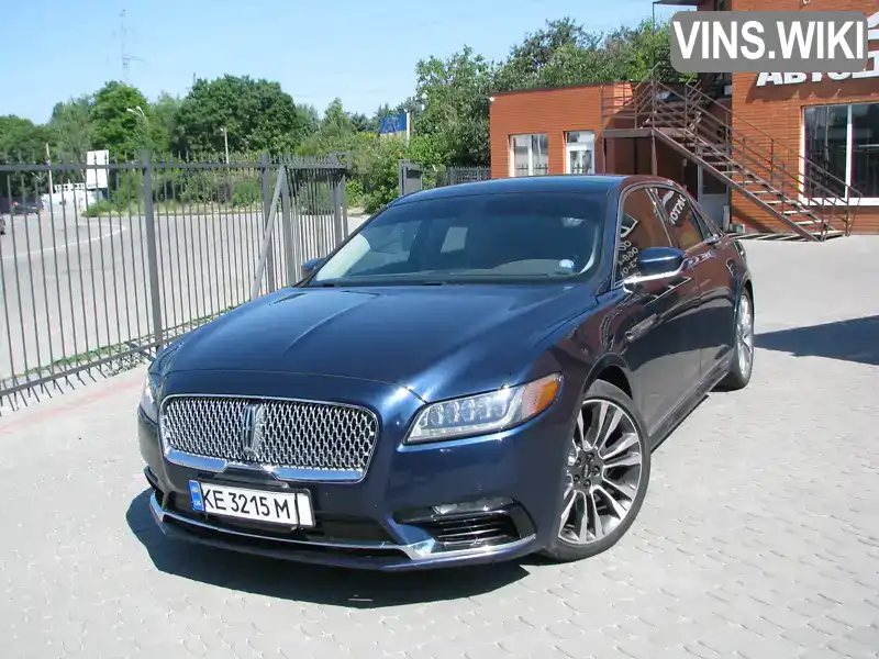 Седан Lincoln Continental 2016 2.96 л. Автомат обл. Дніпропетровська, Дніпро (Дніпропетровськ) - Фото 1/19