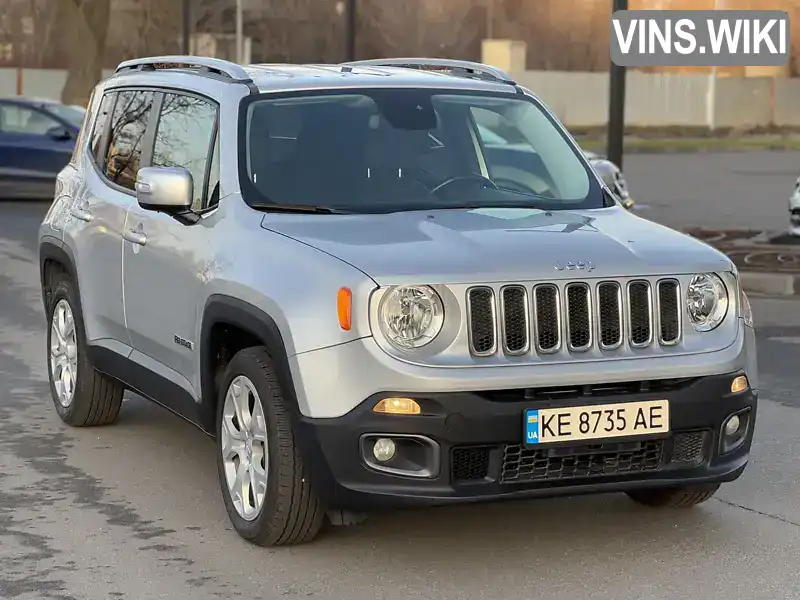 ZACCJADB8HPE50478 Jeep Renegade 2016 Внедорожник / Кроссовер 2.36 л. Фото 1