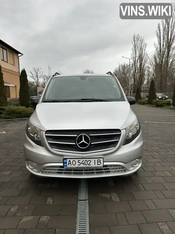 Мінівен Mercedes-Benz Vito 2016 2.14 л. Автомат обл. Закарпатська, Берегове - Фото 1/17