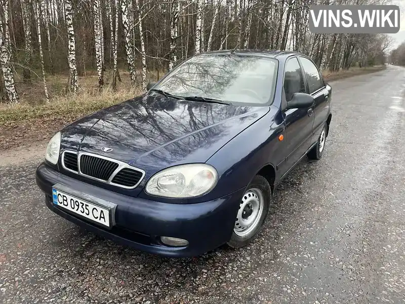 Седан Daewoo Lanos 2005 1.5 л. Ручна / Механіка обл. Чернігівська, Мена - Фото 1/18