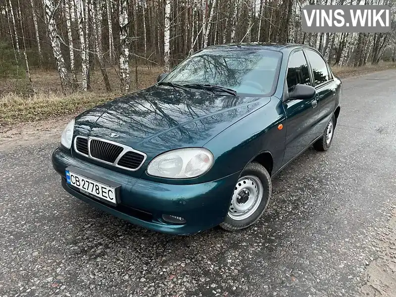 Седан Daewoo Lanos 2003 1.5 л. Ручна / Механіка обл. Чернігівська, Мена - Фото 1/16