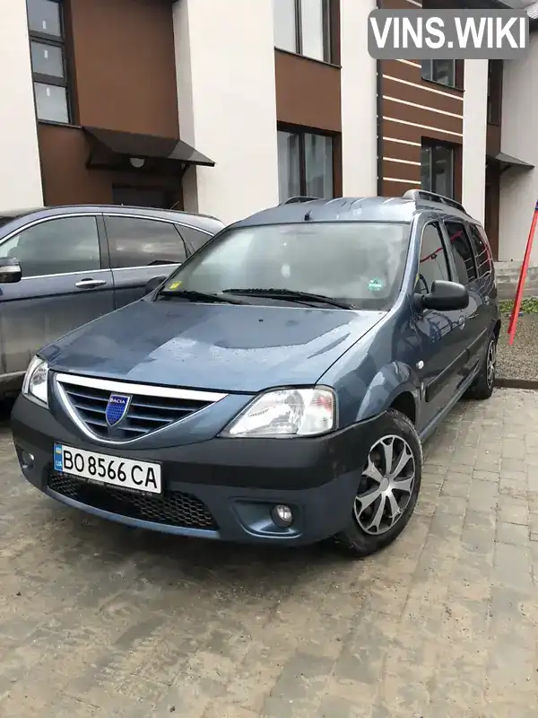 Седан Dacia Logan 2008 1.6 л. Ручная / Механика обл. Тернопольская, Тернополь - Фото 1/21