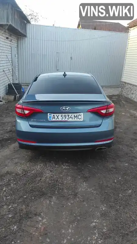 Седан Hyundai Sonata 2015 2.4 л. Автомат обл. Харьковская, Харьков - Фото 1/18