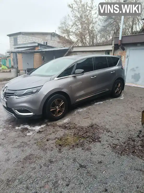 Мінівен Renault Espace 2016 1.6 л. Автомат обл. Житомирська, Бердичів - Фото 1/21