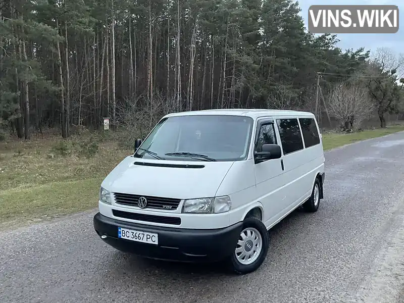 Минивэн Volkswagen Transporter 2002 2.46 л. Ручная / Механика обл. Ровенская, Радивилов - Фото 1/21