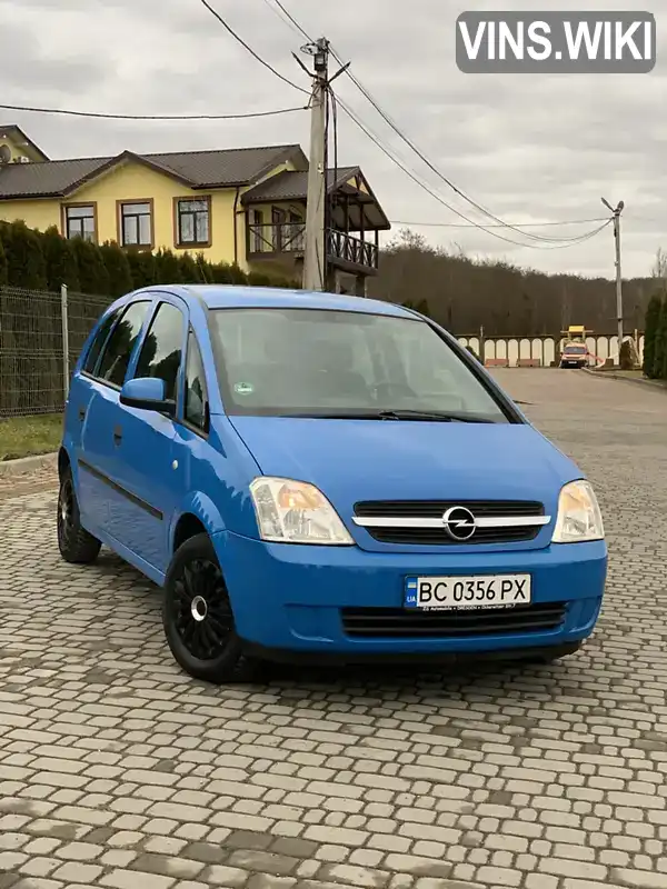 Мікровен Opel Meriva 2003 1.6 л. Ручна / Механіка обл. Львівська, Львів - Фото 1/21