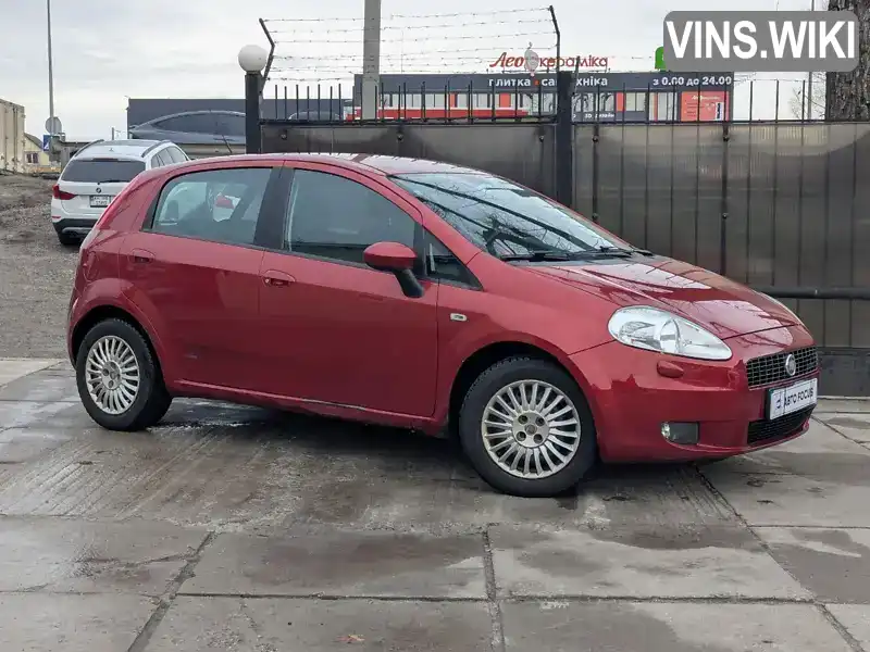 Хетчбек Fiat Punto 2008 1.37 л. Ручна / Механіка обл. Київська, Київ - Фото 1/21