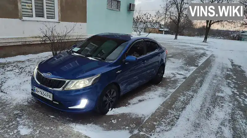 Седан Kia Rio 2011 1.4 л. Ручна / Механіка обл. Дніпропетровська, location.city.prosiana - Фото 1/5