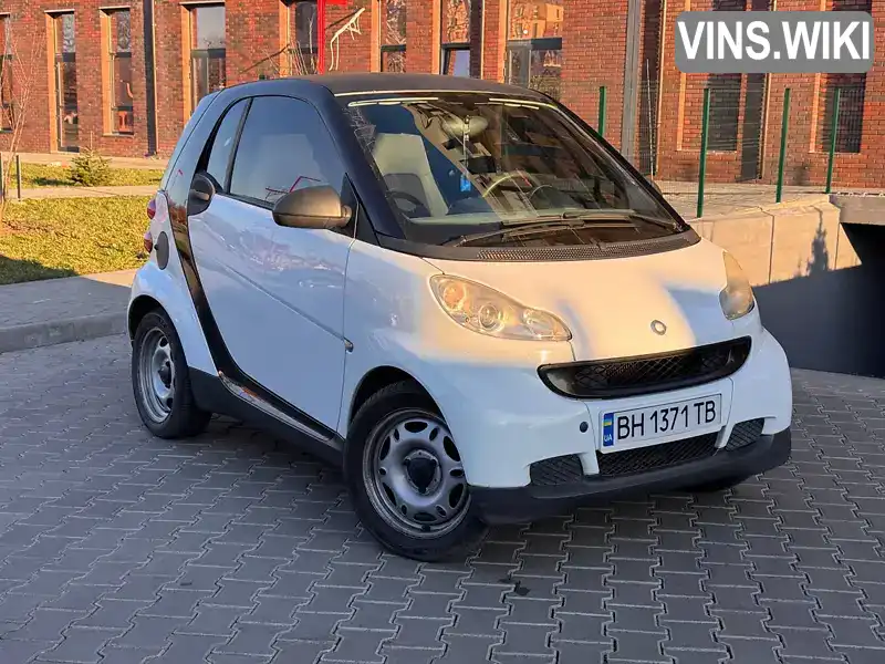 Купе Smart Fortwo 2008 1 л. Робот обл. Одесская, Одесса - Фото 1/6