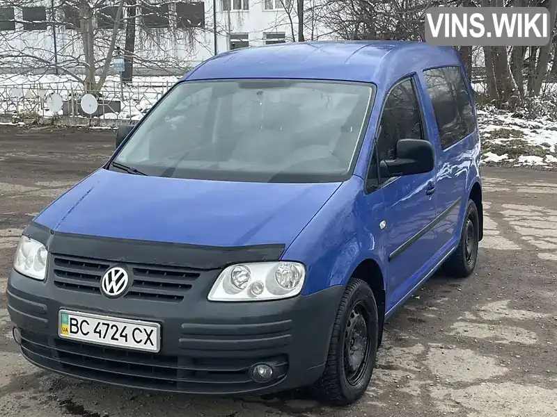 Мінівен Volkswagen Caddy 2006 1.6 л. Ручна / Механіка обл. Львівська, Дрогобич - Фото 1/11