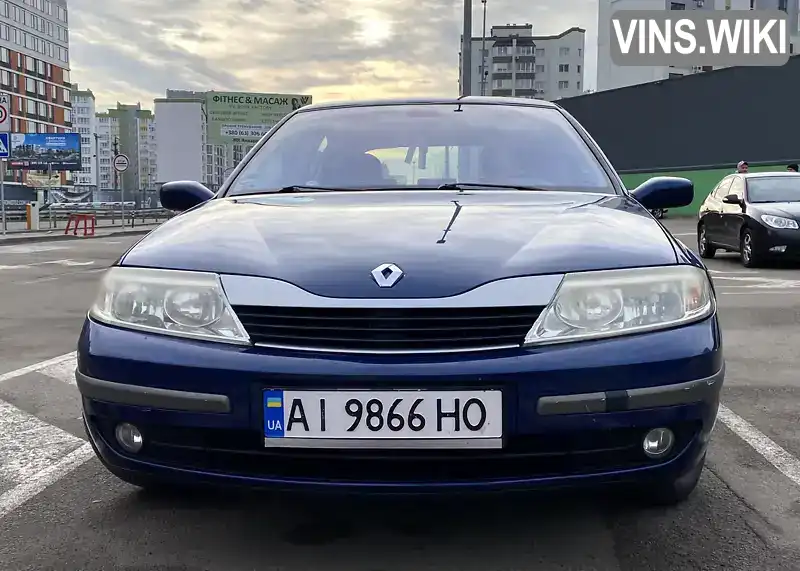 VF1BG0M0528050042 Renault Laguna 2003 Ліфтбек 1.78 л. Фото 2