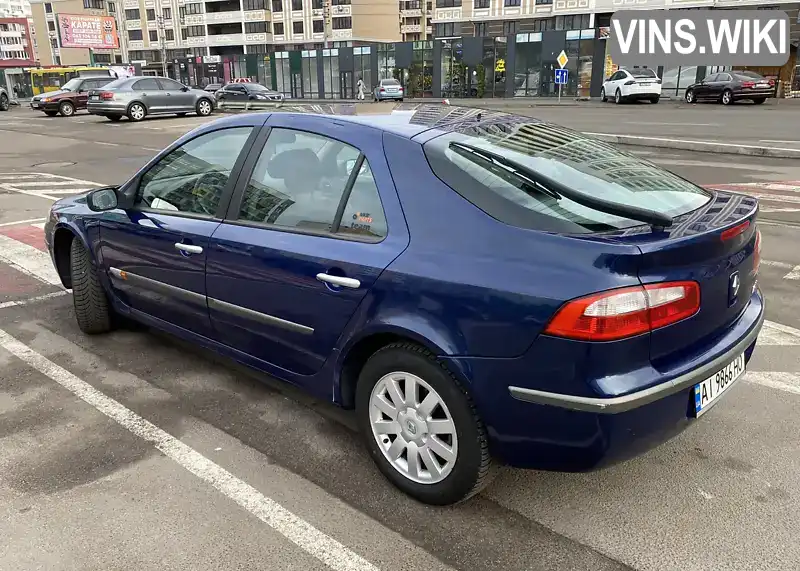 VF1BG0M0528050042 Renault Laguna 2003 Ліфтбек 1.78 л. Фото 7