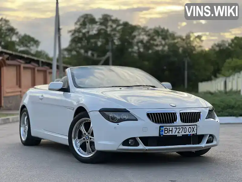 Кабріолет BMW 6 Series 2004 4.4 л. Автомат обл. Кіровоградська, Кропивницький (Кіровоград) - Фото 1/12