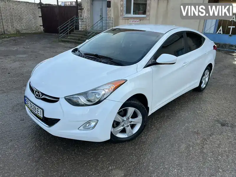 Седан Hyundai Elantra 2013 1.8 л. Автомат обл. Николаевская, Новая Одесса - Фото 1/13