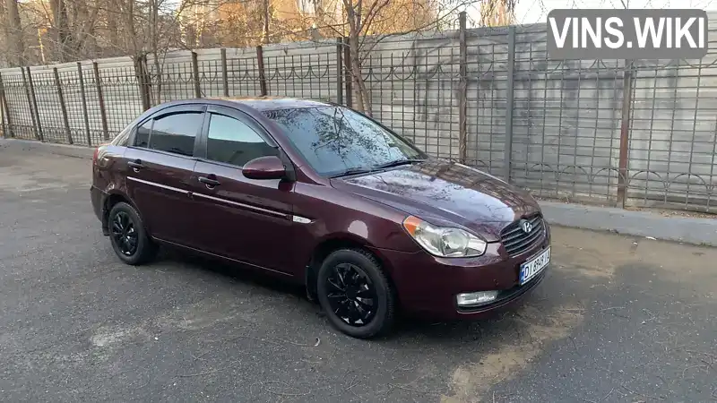 Седан Hyundai Accent 2008 1.4 л. Автомат обл. Одесская, Одесса - Фото 1/17