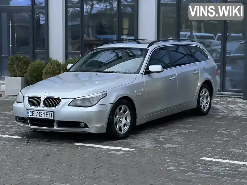 Універсал BMW 5 Series 2004 2.5 л. Автомат обл. Чернівецька, Чернівці - Фото 1/17