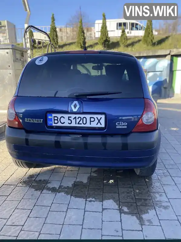 VF1BB130A26313961 Renault Clio 2002 Хэтчбек 1.4 л. Фото 3