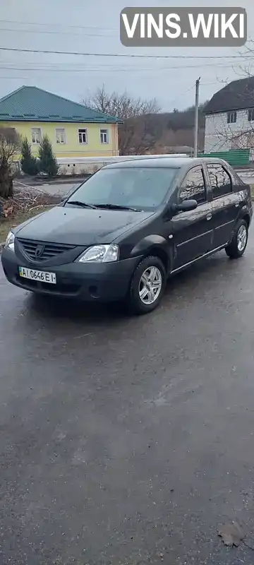 Седан Dacia Logan 2007 1.4 л. Ручна / Механіка обл. Київська, Обухів - Фото 1/5