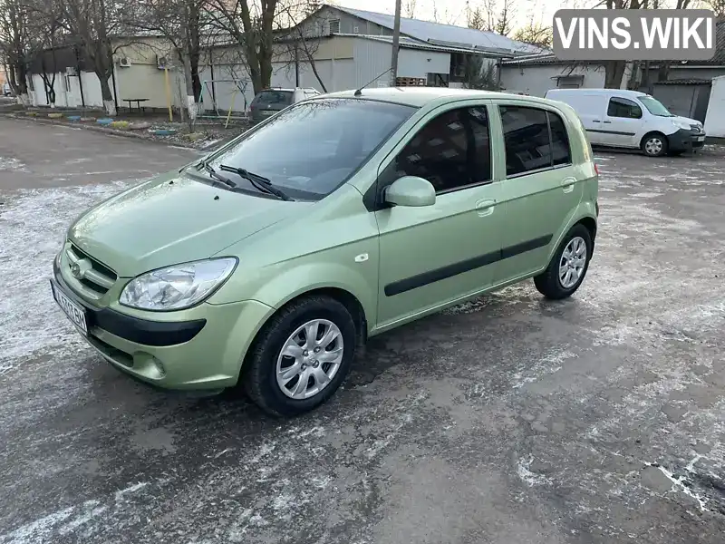 Хетчбек Hyundai Getz 2008 1.4 л. Ручна / Механіка обл. Кіровоградська, Мала Виска - Фото 1/12