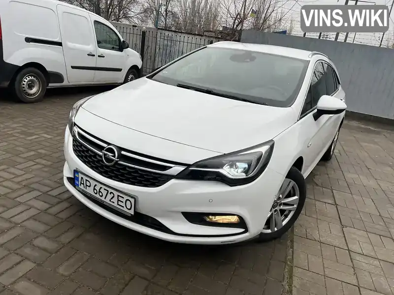 Універсал Opel Astra 2017 1.6 л. Ручна / Механіка обл. Дніпропетровська, Дніпро (Дніпропетровськ) - Фото 1/21