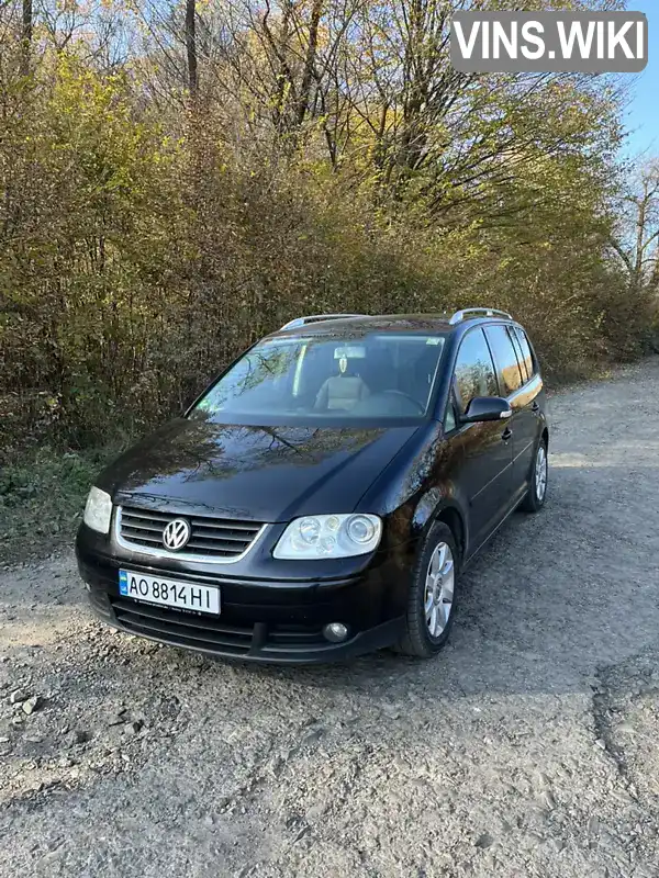 Мінівен Volkswagen Touran 2006 1.97 л. Ручна / Механіка обл. Закарпатська, Виноградів - Фото 1/10