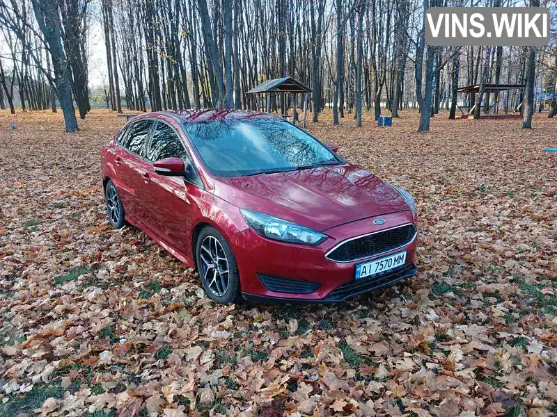 Седан Ford Focus 2015 2 л. Автомат обл. Полтавська, Миргород - Фото 1/11