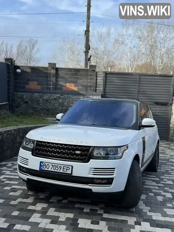 Позашляховик / Кросовер Land Rover Range Rover 2016 3 л. Автомат обл. Дніпропетровська, Дніпро (Дніпропетровськ) - Фото 1/21