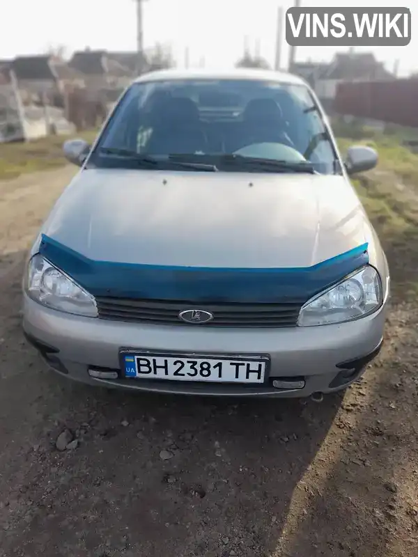 Седан ВАЗ / Lada 1118 Калина 2006 1.6 л. Ручна / Механіка обл. Одеська, Роздільна - Фото 1/10