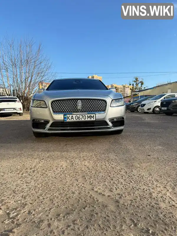 Седан Lincoln Continental 2017 2.69 л. Автомат обл. Киевская, Киев - Фото 1/18