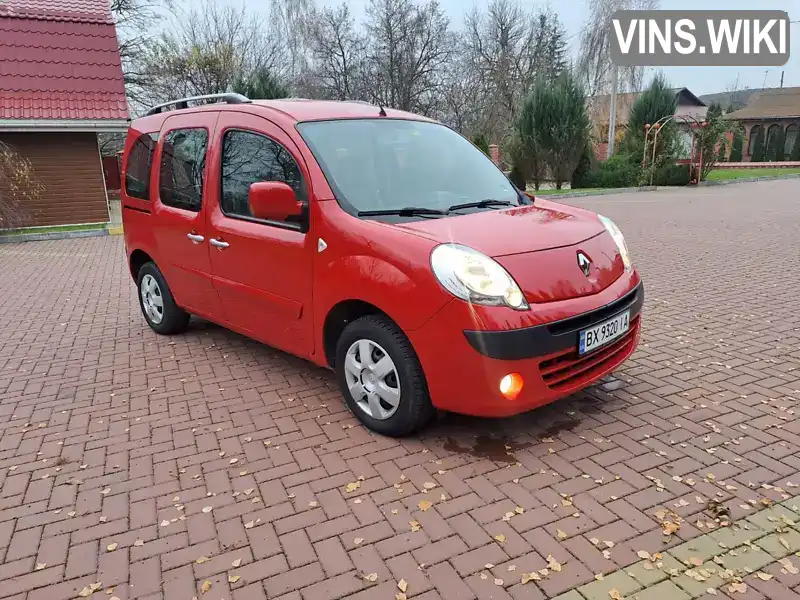 Мінівен Renault Kangoo 2011 1.6 л. Ручна / Механіка обл. Хмельницька, Летичів - Фото 1/21