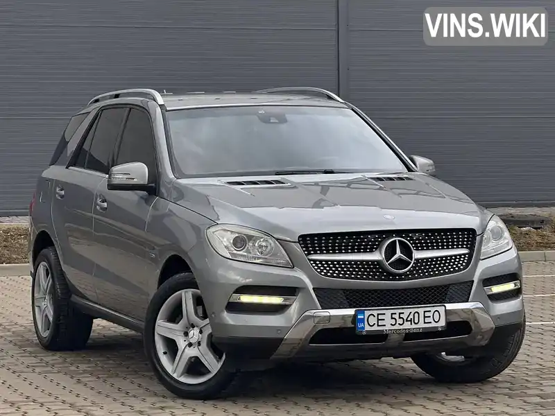 Позашляховик / Кросовер Mercedes-Benz M-Class 2012 2.99 л. Автомат обл. Чернівецька, Чернівці - Фото 1/21